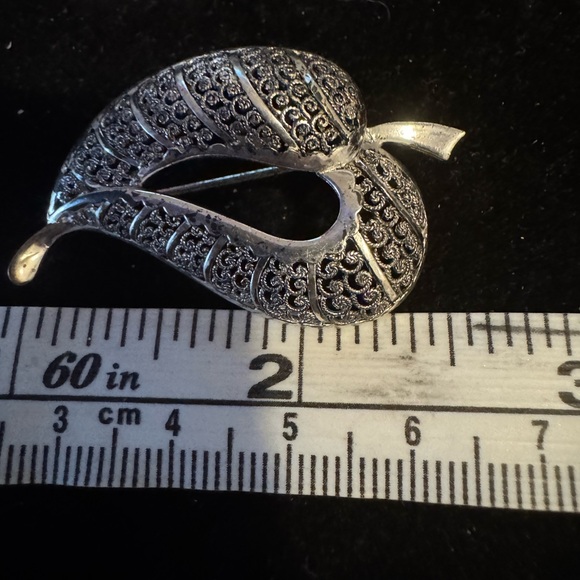 Alice Caviness Sterling  Silver Brooch - Picture 1 of 6